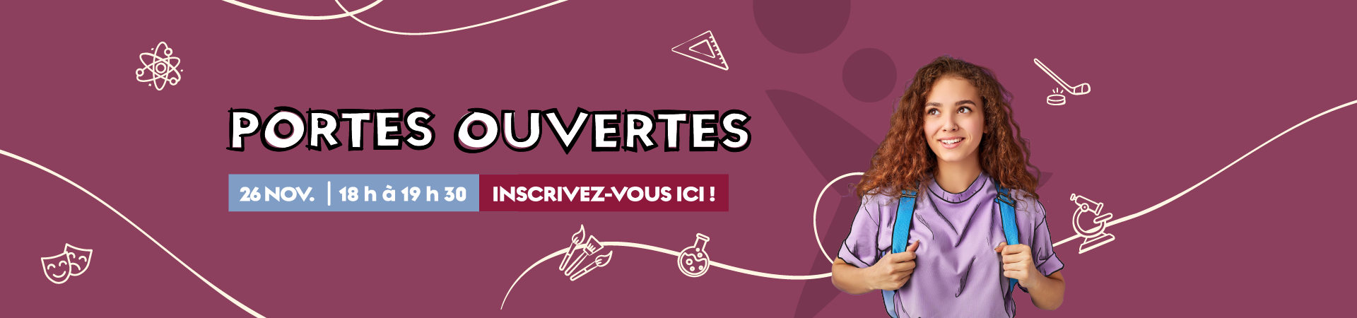 Portes ouvertes, Découvrez école francophone